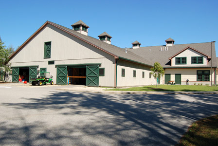 ICU and medicine barn